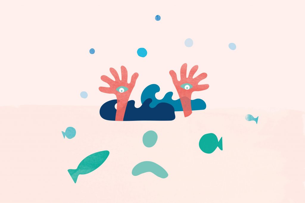 Teaching overarms equates to drowning