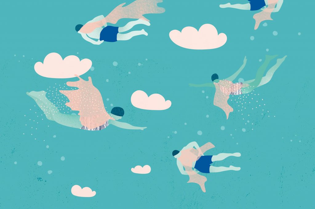 Capturing childrens imaginations at swim school